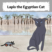 Lapis the Egyptian Cat